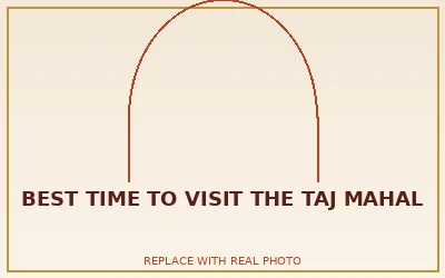 Best Time to Visit the Taj Mahal